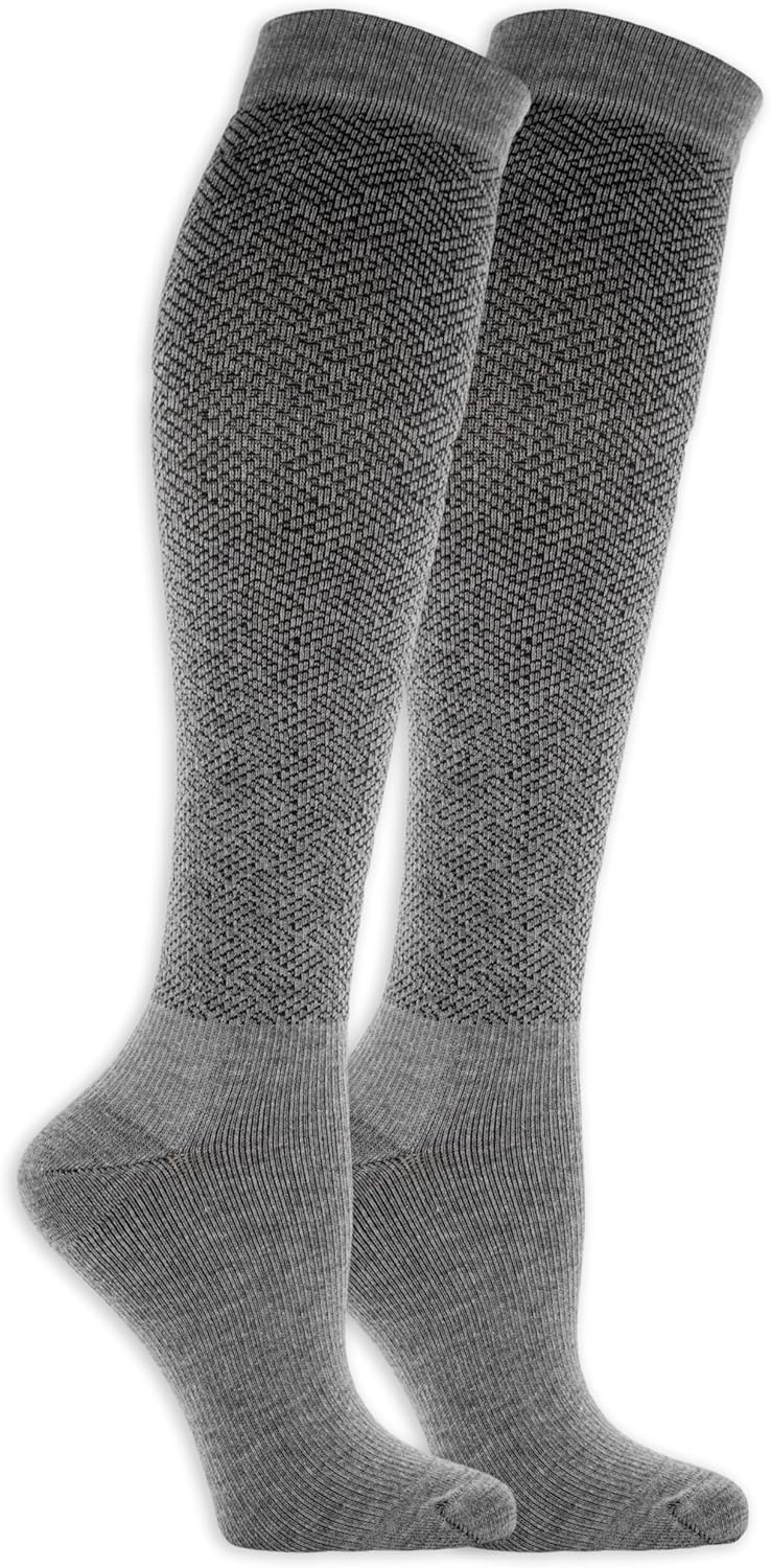Men's Graduated Compression Over the Calf Socks - 2 & 3 Pairs - Comfort Fatigue Relief